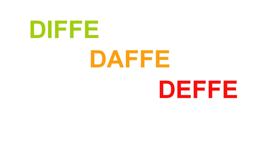 diffe daffe deffe