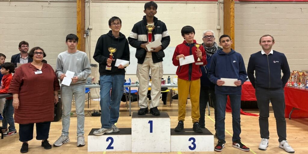 Plus de 400 joueurs au festival jeunes de Montreuil podium