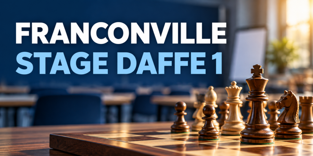 stage d’échecs daffe 1 à franconville
